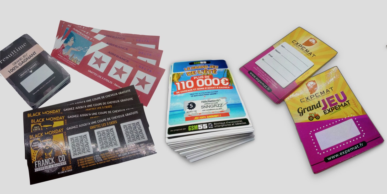 Cuando tienes un comercio, pasas mucho tiempo tratando de encontrar nuevos clientes. Hay muchas soluciones muy efectivas para ello. Sin embargo, sería una lástima descuidar un aspecto muy importante para la supervivencia de un comercio, que es la fidelización de los clientes existentes. Ocasionalmente, puede ser interesante encontrar formas de agradecerles, ofreciéndoles, por ejemplo, la posibilidad de ganar regalos. Además del aspecto lúdico de estas operaciones comerciales, los clientes también se sienten valorados. ¿Y si el juego de rascar fuera una excelente idea? Cuando tienes un comercio, pasas mucho tiempo tratando de encontrar nuevos clientes. Hay muchas soluciones muy efectivas para ello. Sin embargo, sería una lástima descuidar un aspecto muy importante para la supervivencia de un comercio, que es la fidelización de los clientes existentes. Ocasionalmente, puede ser interesante encontrar formas de agradecerles, ofreciéndoles, por ejemplo, la posibilidad de ganar regalos. Además del aspecto lúdico de estas operaciones comerciales, los clientes también se sienten valorados. ¿Y si el juego de rascar fuera una excelente idea?