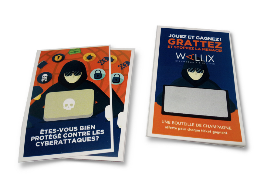 ¿Estás buscando una idea de animación comercial efectiva y original? ¡Piensa en los boletos para rascar! Desarrollan una fuerte complicidad con el público y encuentran naturalmente su lugar en cualquier idea de animación comercial en la tienda que explote una temporalidad o un evento. ¿Estás buscando una idea de animación comercial efectiva y original? ¡Piensa en los boletos para rascar! Desarrollan una fuerte complicidad con el público y encuentran naturalmente su lugar en cualquier idea de animación comercial en la tienda que explote una temporalidad o un evento.