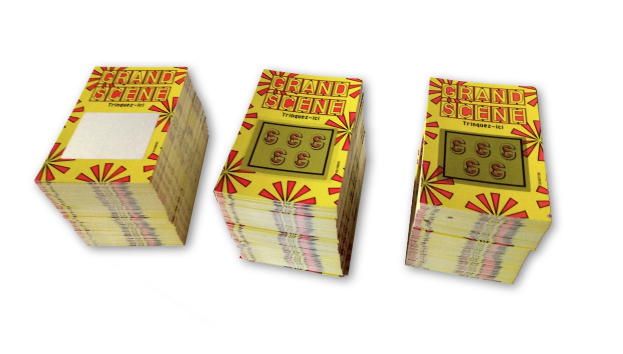 El boleto raspable personalizable se utiliza cada vez más como soporte de comunicación, ya sea en operaciones de street-marketing o para la organización de concursos en una tienda, por ejemplo. Aquí tienes algunos consejos para crear un boleto raspable personalizable impactante y exitoso. El boleto raspable personalizable se utiliza cada vez más como soporte de comunicación, ya sea en operaciones de street-marketing o para la organización de concursos en una tienda, por ejemplo. Aquí tienes algunos consejos para crear un boleto raspable personalizable impactante y exitoso.